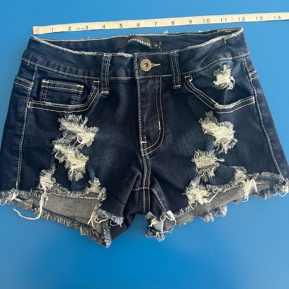 Contraband Girl’s Denim Shorts. Like New. Size 14 - Picture 3 of 6